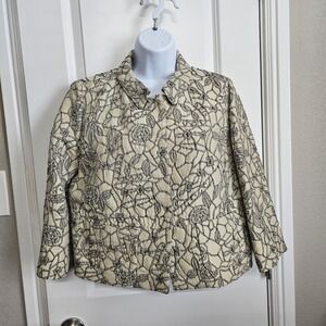 Piazza Sempione Designer Italy Blazer Jacket  Size 40 Womens